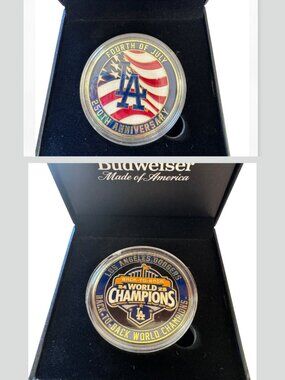 Collector's item: Los Angeles Dodgers Baseball Coin New in Box